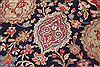 Kerman Blue Hand Knotted 121 X 180  Area Rug 400-17322 Thumb 14