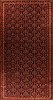 Malayer Red Hand Knotted 122 X 203  Area Rug 400-17334 Thumb 0