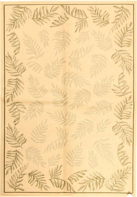 Modern Beige Machine Made 53 X 76  Area Rug 300-17340 Image 0