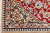Nain Red Square Hand Knotted 23 X 26 Area Rug 400-17347 Thumb 3