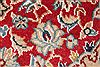Nain Red Square Hand Knotted 23 X 26  Area Rug 400-17347 Thumb 5