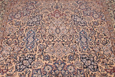 Nain Beige Hand Knotted 57 X 100 Area Rug 400-17350 Image 10