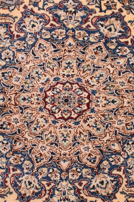 Nain Beige Hand Knotted 57 X 100 Area Rug 400-17350 Image 11
