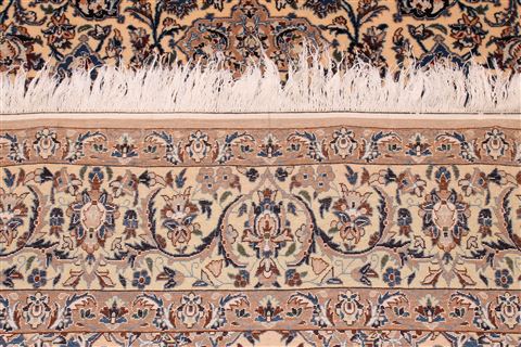 Nain Beige Hand Knotted 57 X 100 Area Rug 400-17350 Image 13