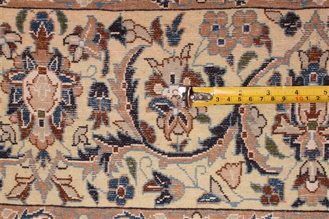 Nain Beige Hand Knotted 57 X 100 Area Rug 400-17350 Image 14
