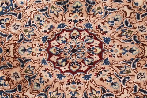Nain Beige Hand Knotted 57 X 100 Area Rug 400-17350 Image 16