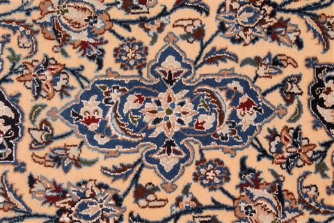 Nain Beige Hand Knotted 57 X 100 Area Rug 400-17350 Image 6