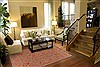 Kerman Blue Hand Knotted 80 X 101 Area Rug 400-17351 Thumb 3