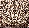Isfahan White Hand Knotted 911 X 145  Area Rug 400-17352 Thumb 14