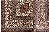 Isfahan White Hand Knotted 911 X 145  Area Rug 400-17352 Thumb 19