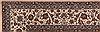 Isfahan White Hand Knotted 911 X 145  Area Rug 400-17352 Thumb 20