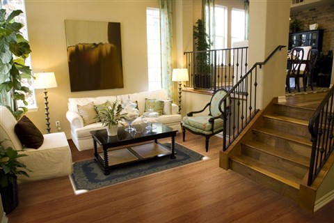 Modern Green Machine Made 53 X 77 Area Rug 300-17358 Image 3