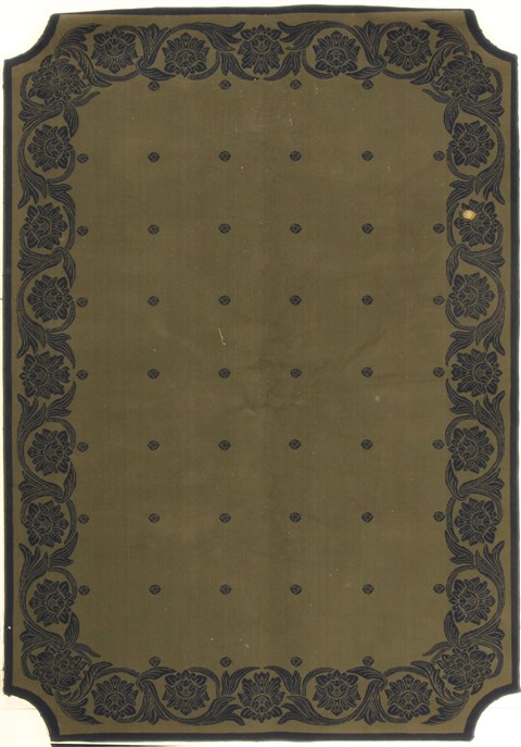 Modern Green Machine Made 53 X 77 Area Rug 300-17361 Image 0