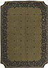 Modern Green Machine Made 53 X 77  Area Rug 300-17361 Thumb 0