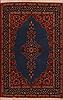 Qum Blue Hand Knotted 47 X 70 Area Rug 400-17362 Thumb 0