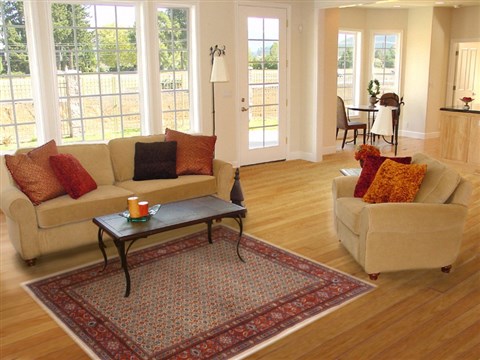 Mood Beige Hand Knotted 49 X 79 Area Rug 250-17367 Image 4