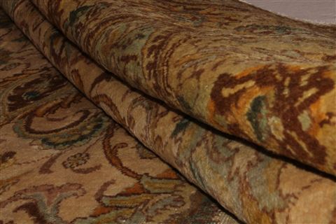 Tabriz White Hand Knotted 98 X 1511 Area Rug 400-17372 Image 17