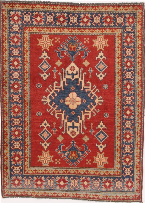 Kazak Red Hand Knotted 310 X 53  Area Rug 250-17374 Image 0