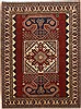 Kazak Red Hand Knotted 49 X 62  Area Rug 251-17376 Thumb 0