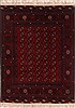 Turkman Red Hand Knotted 410 X 65  Area Rug 250-17387 Thumb 0
