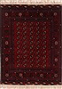 Turkman Red Hand Knotted 410 X 65  Area Rug 250-17387 Thumb 0