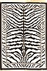Modern Beige Machine Made 53 X 77 Area Rug 300-17392 Thumb 0