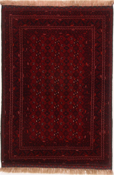 Khan Mohammadi Red Hand Knotted 310 X 56  Area Rug 250-17393 Image 0