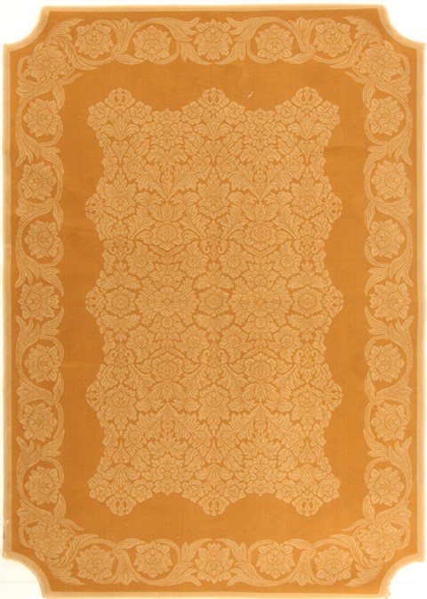 Modern Yellow Machine Made 53 X 77 Area Rug 300-17401 Image 0