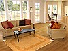 Modern Yellow Machine Made 53 X 77 Area Rug 300-17401 Thumb 4