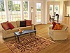 Pishavar Yellow Machine Made 53 X 77 Area Rug 300-17403 Thumb 4