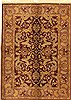 Pishavar Yellow Machine Made 53 X 77 Area Rug 300-17403 Thumb 0