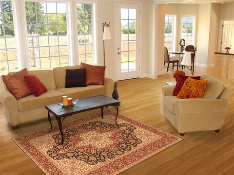 Jaipur Red Machine Made 50 X 80 Area Rug 300-17406 Image 4