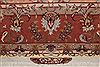 Tabriz Beige Hand Knotted 67 X 101  Area Rug 400-17410 Thumb 12