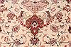 Tabriz Beige Hand Knotted 67 X 101 Area Rug 400-17410 Thumb 14