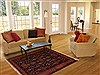 Heriz Blue Hand Knotted 40 X 60 Area Rug 400-17412 Thumb 5