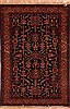 Heriz Blue Hand Knotted 40 X 60  Area Rug 400-17412 Thumb 0