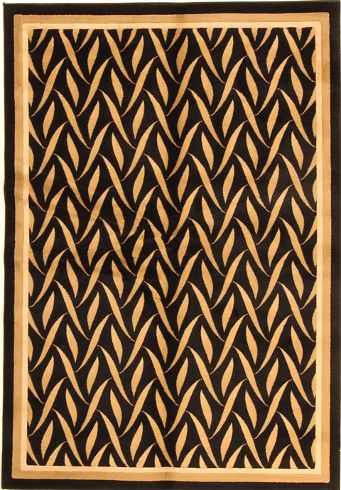 Modern Beige Machine Made 53 X 76  Area Rug 300-17413 Image 0