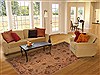 Modern Beige Machine Made 59 X 89 Area Rug 400-17415 Thumb 4