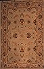 Modern Beige Machine Made 59 X 89 Area Rug 400-17415 Thumb 0