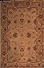 Modern Beige Machine Made 59 X 89  Area Rug 400-17415 Thumb 0