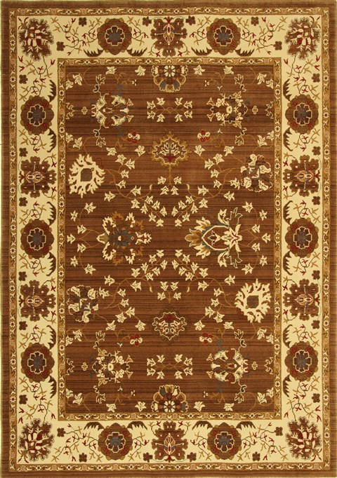 Jaipur Brown Machine Made 67 X 96  Area Rug 300-17420 Image 0