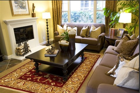 Chobi Red Machine Made 67 X 99 Area Rug 300-17421 Image 2