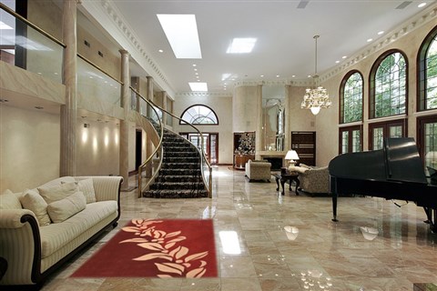 Modern Brown Hand Knotted 50 X 80 Area Rug 400-17426 Image 1