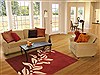 Modern Brown Hand Knotted 50 X 80 Area Rug 400-17426 Thumb 4