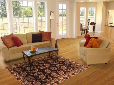 Sarouk Brown Hand Knotted 50 X 80 Area Rug 400-17430 Image 4