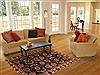 Sarouk Brown Hand Knotted 50 X 80  Area Rug 400-17430 Thumb 4