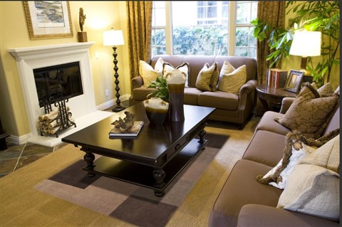 Modern Beige Machine Made 50 X 80 Area Rug 400-17432 Image 2