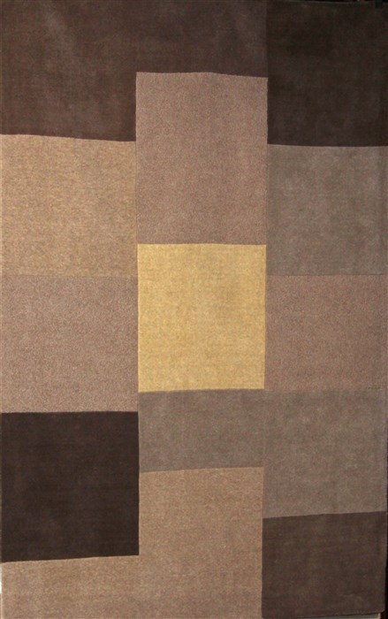 Modern Beige Machine Made 50 X 80 Area Rug 400-17432 Image 0