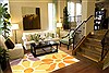 Modern Beige Machine Made 68 X 99 Area Rug 300-17435 Thumb 3