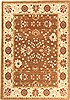 Chobi Brown Machine Made 67 X 96  Area Rug 300-17439 Thumb 0